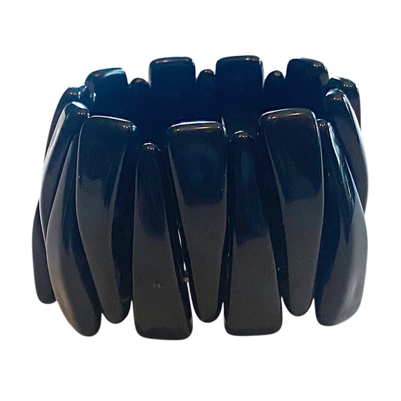 Vintage Jewelry - Vintage Black Bracelet